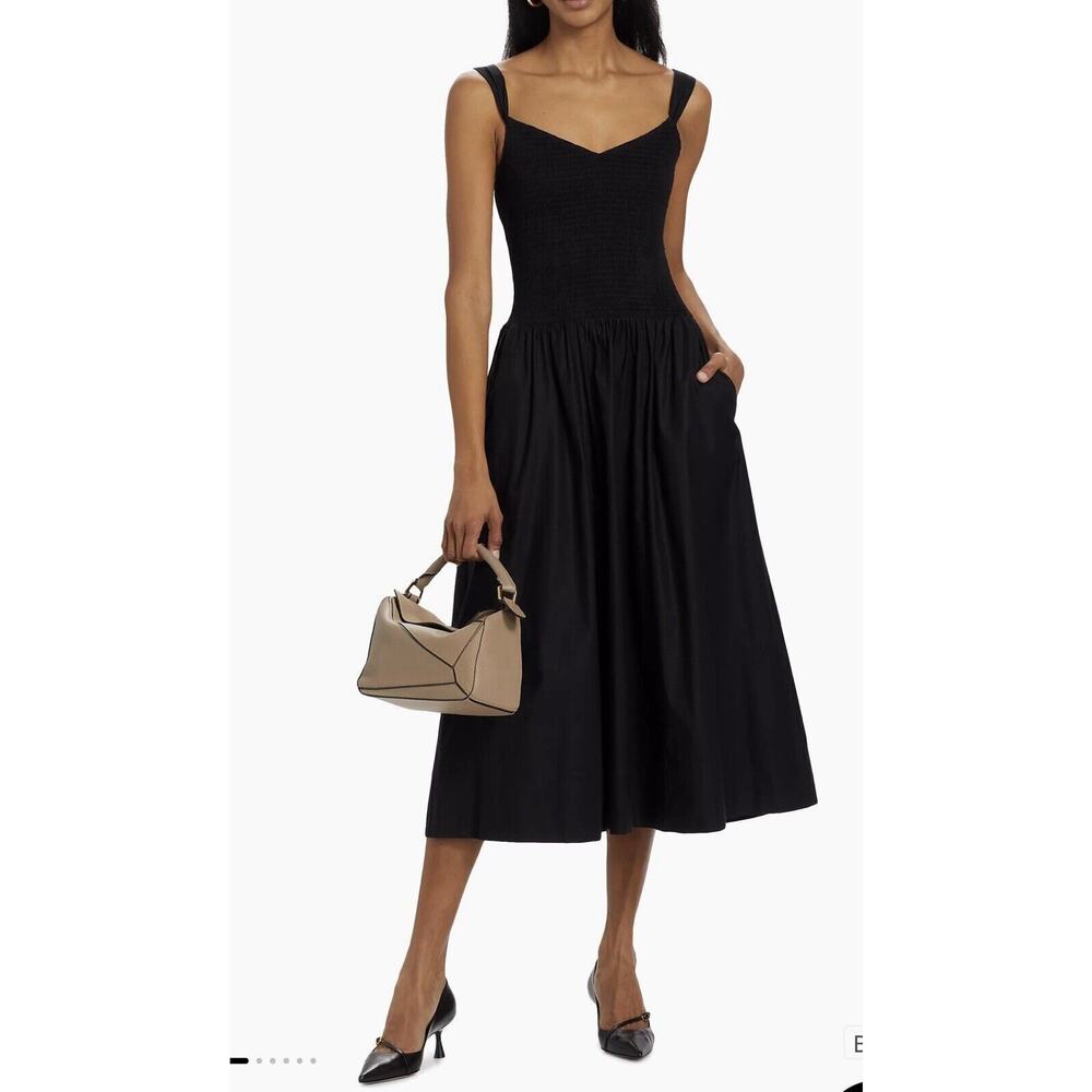 Reformation Sariah Fit & Flare Midi-Dress SIZE 6 - Picture 5 of 8